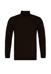 Antioch Sweatshirt Turtleneck Dunkelbraun/Schwarz/Dunkelrot/Braun/Bordeaux