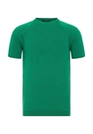 Antioch Poloshirt Mock Turtleneck Kurzarm Grün/Dunkelgrün/Neonfarben/Türkis