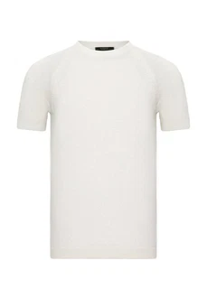 Antioch Poloshirt Mock Turtleneck Kurzarm Weiß/Creme/Khaki/Grau Antioch Poloshirt Mock Turtleneck Kurzarm Weiß/Creme/Khaki/Grau