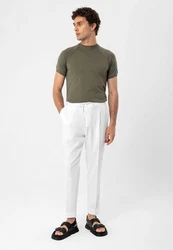 Antioch Poloshirt Mock Turtleneck Kurzarm Dunkelgrün/Grün/Khaki