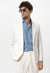 Antioch Winterjacke Alofi Slim Fit Weiß/Creme