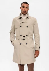 Antioch Trenchcoat Wintermantel Beige/Khaki/Braun