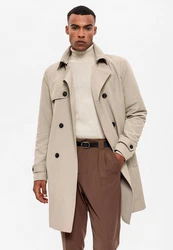 Antioch Trenchcoat Wintermantel Beige/Khaki/Braun
