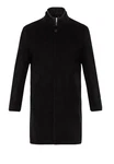 Antioch Wintermantel Stand Collar Schwarz