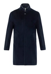 Antioch Wintermantel Stand Collar Dunkelblau