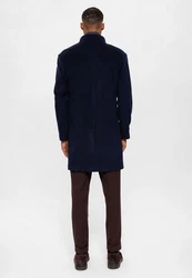 Antioch Wintermantel Stand Collar Dunkelblau