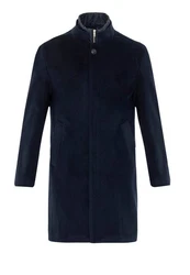 Antioch Wintermantel Stand Collar Dunkelblau