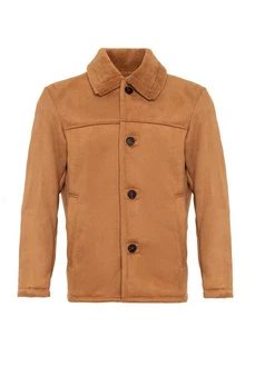 Antioch Winterjacke Faux Fur Collar Suede Coat Antioch Winterjacke Faux Fur Collar Suede Coat