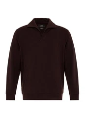 Antioch Sweatshirt Turndown Collar Dunkelrot/Bordeaux/Braun/Lila/Dunkelbraun