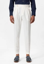 Antioch 7/8-Strandhose Bukres Weiß/Creme