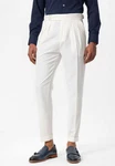 Antioch 7/8-Strandhose Bukres Weiß/Creme