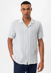 Antioch Blusenshirt Antonio Blau/Hellblau