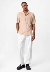Antioch Blusenshirt Luksemburg Beige/Braun/Khaki