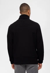 Antioch Sweatshirt Turtleneck Ribbed Jumper Schwarz