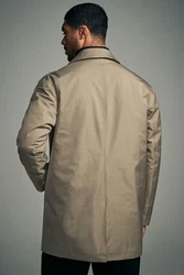 Next Steppmantel mit Trichterkragen Khaki/Beige/Dunkelgrün/Braun