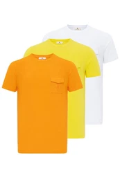 Dandalo Poloshirt Milos Gelb/Orange