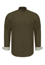 Dandalo Blusenshirt DEYVID Dunkelgrün/Khaki