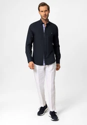Dandalo Blusenshirt Dinko Dunkelblau/Blau