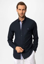 Dandalo Blusenshirt Dinko Weiß/Creme/Hellblau
