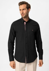 Dandalo Blusenshirt Dinko Rot/Schwarz