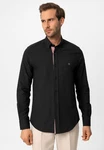 Dandalo Blusenshirt Dinko Rot/Schwarz