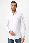 Dandalo Blusenshirt Dinko Weiß/Creme/Hellblau