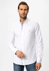 Dandalo Blusenshirt Dinko Weiß/Creme/Hellblau