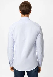 Dandalo Blusenshirt Dinko Hellblau/Blau/Grau