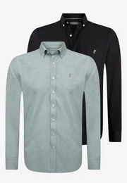 Blusenshirt 2 Pack Oxford
