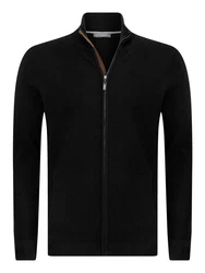 Jacey Quinn Cardigan Full Zip Schwarz