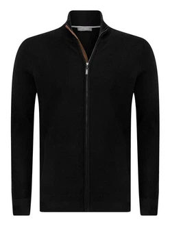 Jacey Quinn Cardigan Full Zip Schwarz Jacey Quinn Cardigan Full Zip Schwarz