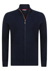 Jacey Quinn Cardigan Full Zip Dunkelblau