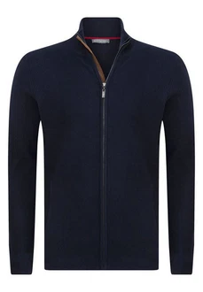 Jacey Quinn Cardigan Full Zip Dunkelblau Jacey Quinn Cardigan Full Zip Dunkelblau
