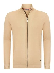 Jacey Quinn Cardigan Full Zip Beige/Khaki/Braun