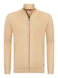 Cardigan Textured Full Zip Cardigan