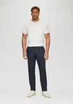 s.Oliver Stoffhose Regular Chino Webstruktur Weiß/Creme/Grün/Grau