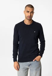 Williot Sweatshirt FORMENTERA Dunkelblau/Blau/Rot