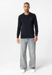 Williot Sweatshirt FORMENTERA Dunkelblau/Blau/Rot