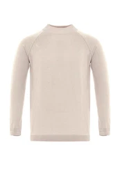Antioch Sweatshirt Mock Turtleneck Jumper Khaki/Beige/Braun/Lila
