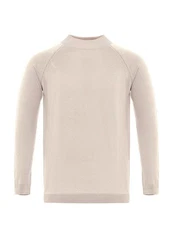 Antioch Sweatshirt Mock Turtleneck Jumper Khaki/Beige/Braun/Lila