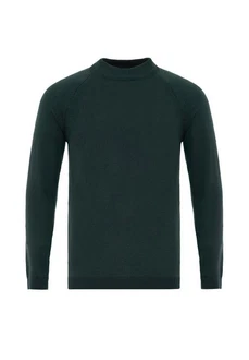 Antioch Sweatshirt Mock Turtleneck Jumper Dunkelgrün