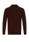 Antioch Sweatshirt Mock Turtleneck Jumper Dunkelrot/Braun/Bordeaux/Dunkelbraun Antioch Sweatshirt Mock Turtleneck Jumper Dunkelrot/Braun/Bordeaux/Dunkelbraun