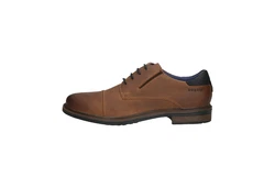 bugatti Schnürschuh Beige/Braun