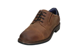 bugatti Schnürschuh Beige/Braun