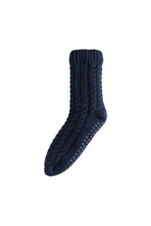 Next Haussocken Hausschuh-Socken (1-Paar) Dunkelblau/Blau