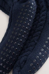 Next Haussocken Hausschuh-Socken (1-Paar) Dunkelblau/Blau