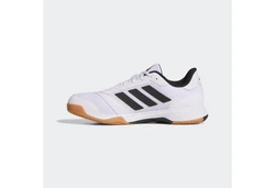 adidas Performance LIGRA 8 INDOOR Hallenschuh Hellgrau/Weiß/Gelb