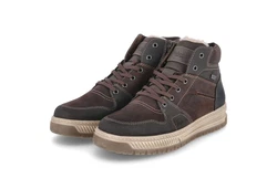 Rieker Herren Stiefel Dunkelbraun/Braun/Khaki