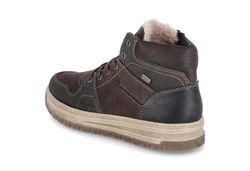 Rieker Herren Stiefel Dunkelbraun/Braun/Khaki