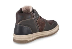 Rieker Herren Stiefel Dunkelbraun/Braun/Khaki